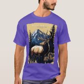 Rocky Mountain National Park 3 Tシャツ (正面)