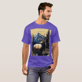 Rocky Mountain National Park 3 Tシャツ (正面フル)