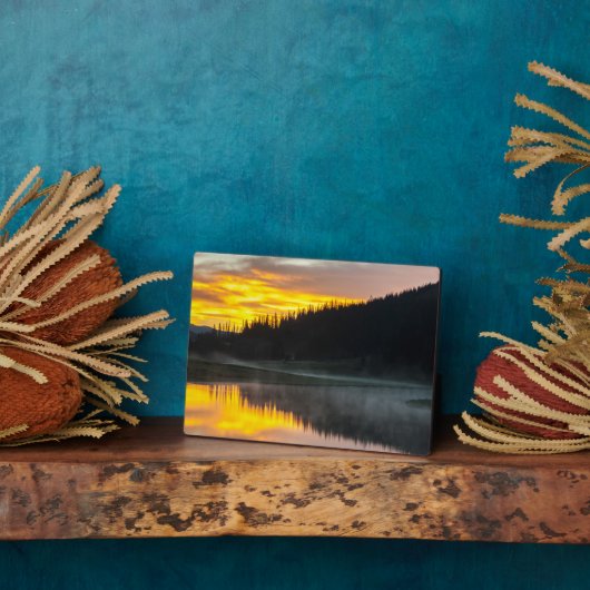 Rocky Mountain National Park Colorado フォトプラーク (側面)