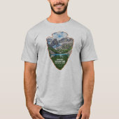 Rocky Mountain National Park Colorado Arrowhead Tシャツ (正面)