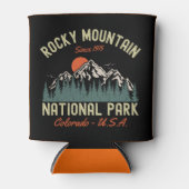 Rocky Mountain National Park Cute Landscape 缶クーラー (正面)