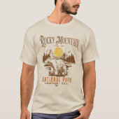 Rocky Mountain National Park Fun landscape Tシャツ (正面)