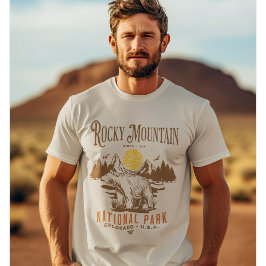 Rocky Mountain National Park Fun landscape Tシャツ
