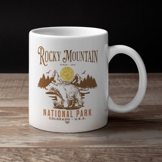 Rocky Mountain National Park Funny コーヒーマグカップ