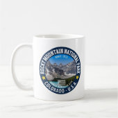 Rocky Mountain National Park Gear – Mountain View  コーヒーマグカップ (左)