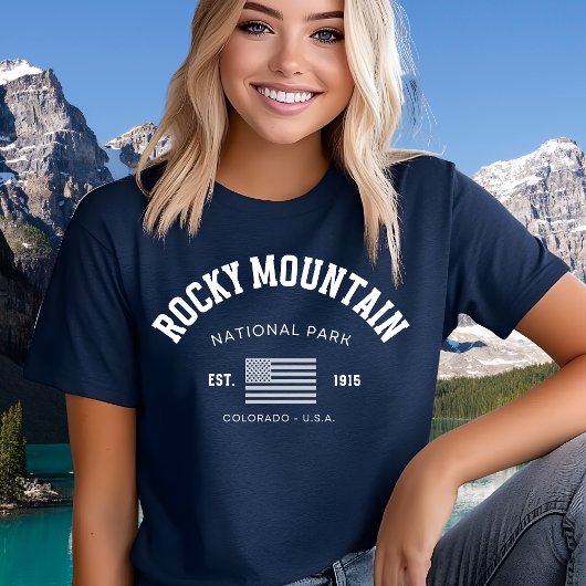 Rocky Mountain National Park Gift – Scenic トライブレンドＴシャツ