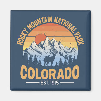 Rocky Mountain National Park Magnet Colorado マグネット