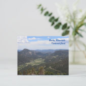 Rocky Mountain National Park on a Sunny Day ポストカード (スタンド正面)