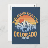 Rocky Mountain National Park Postcard Colorado ポストカード (正面/裏面)