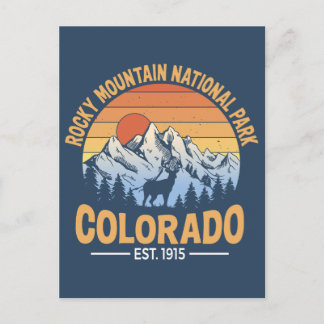 Rocky Mountain National Park Postcard Colorado ポストカード