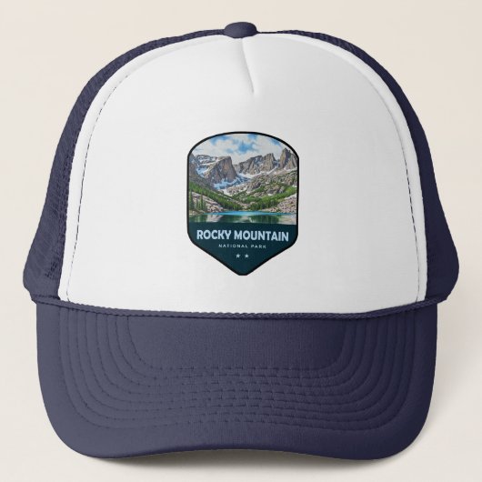 Rocky Mountain National Park Shield キャップ (正面)