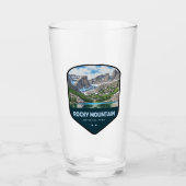 Rocky Mountain National Park Shield タンブラーグラス (正面)