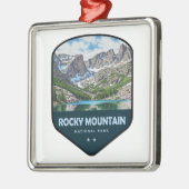 Rocky Mountain National Park Shield メタルオーナメント (左)