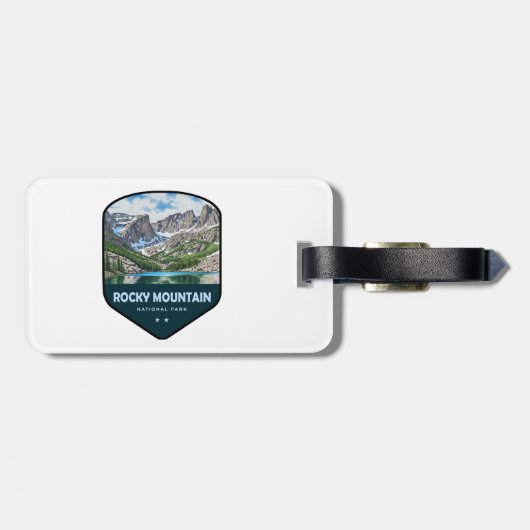 Rocky Mountain National Park Shield ラゲッジタグ (裏面横)