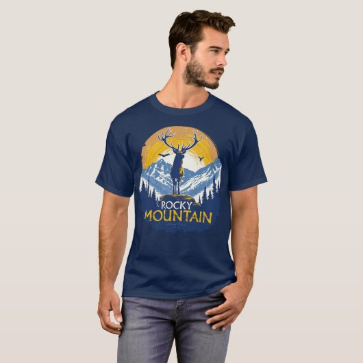 Rocky Mountain National Park Tシャツ (正面フル)