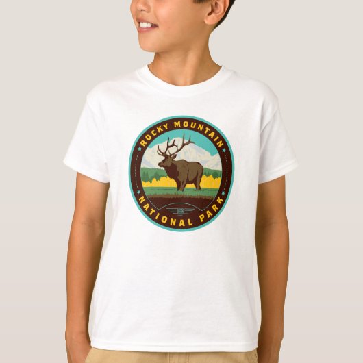 Rocky Mountain National Park Tシャツ (正面)