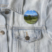 Rocky Mountain View Scenic Landscape 缶バッジ (インサイチュ)