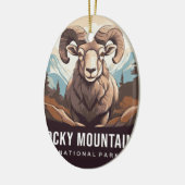Rocky Mountains National Park ornaments セラミックオーナメント (左)