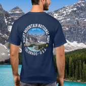 Rocky Mountains – Nature Travel Souvenir Design Tシャツ