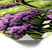 Rocky Mountains – Wildlife & Nature ポスター (角)