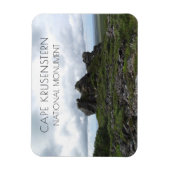 Rocky Outcrop、Cape Krusenstern、アラスカ マグネット (縦)