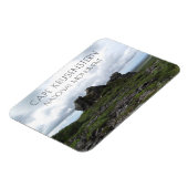 Rocky Outcrop、Cape Krusenstern、アラスカ マグネット (左側)