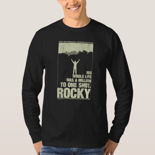 Rocky Silhouette   Tシャツ (正面)