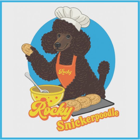 Rocky Snickerpoodle シール (正面)