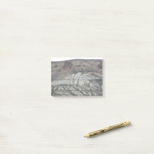 Rocky Surface Post it Notes ポストイット (デスク上)