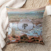 Rocky Waves 0742 クッション (ブランケット)