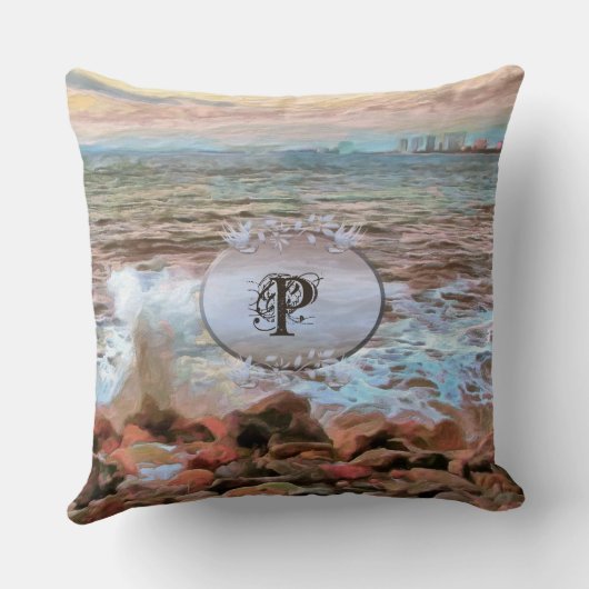 Rocky Waves 0742 クッション (裏面)