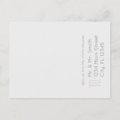 Rococoキャリッジ – はがき/招待状/出欠 インビテーションポストカード (裏面)