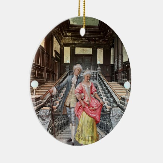 Rococo セラミックオーナメント (右)