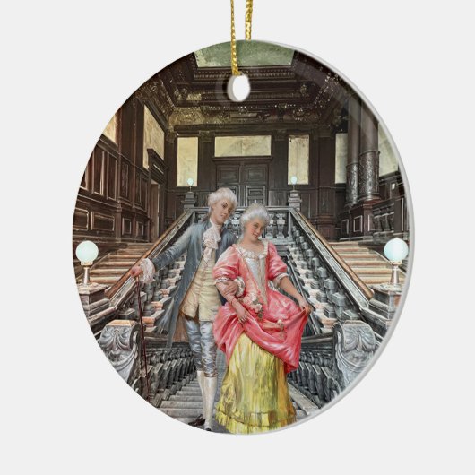 Rococo セラミックオーナメント (左)