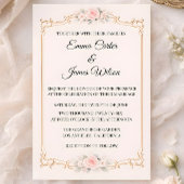 Rococo Blush 招待状