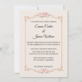 Rococo Blush 招待状 (正面)