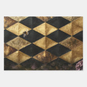 Rococo Buzz Bee themes Heavy Weight Decoupage ラッピングペーパーシート (正面3)