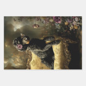 Rococo Buzz Bee themes Heavy Weight Decoupage ラッピングペーパーシート (正面2)