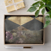 Rococo Buzz Victorian Woman Checkers Floral & Bee 薄葉紙 (ギフト)