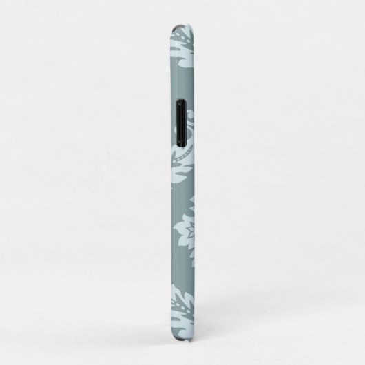 Rococo Damask Art I Duck Egg Blue+Teal Case-Mate iPhoneケース (裏面/右)