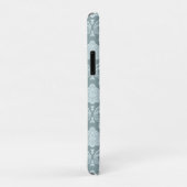 Rococo Damask Rpt Pattern Duck Egg Blue+Teal Case-Mate iPhoneケース (裏面/右)