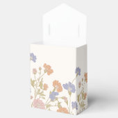 Rococo Floral Antique Frame Wedding フェイバーボックス (オープン)