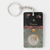 Rococo Garden Acrylic Keychain キーホルダー (正面)