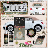 Rococo Garden Acrylic Keychain キーホルダー