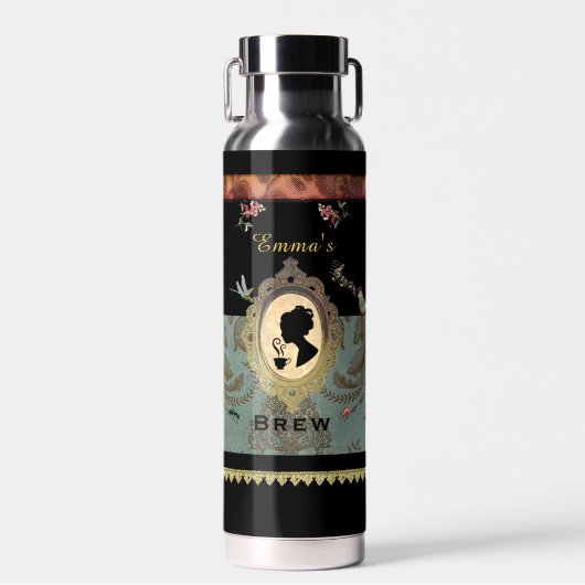 Rococo Garden Insulated Brew Bottle ウォーターボトル (正面)