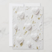 Rococo Garden Window Galentine Brunch Soft Florals 招待状 (裏面)