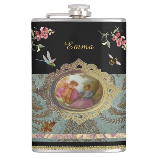 Rococo Magical Garden Flask フラスク (正面)