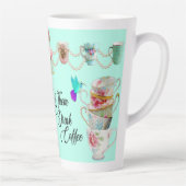 Rococo Marie Antoinette彼らにコーヒーを飲ませる カフェラテマグ (右)