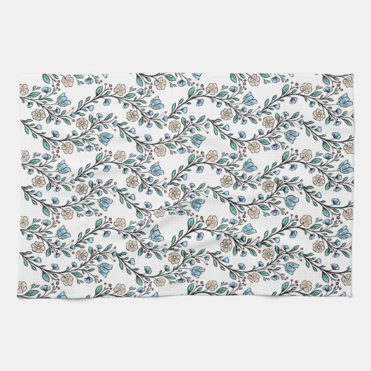 Rococo pattern キッチンタオル (横)