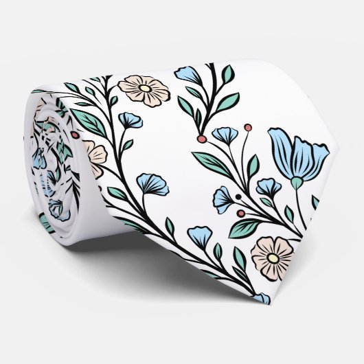 Rococo pattern ネクタイ (ロール)